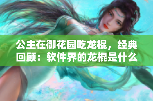 公主在御花園吃龍棍，經(jīng)典回顧：軟件界的龍棍是什么？