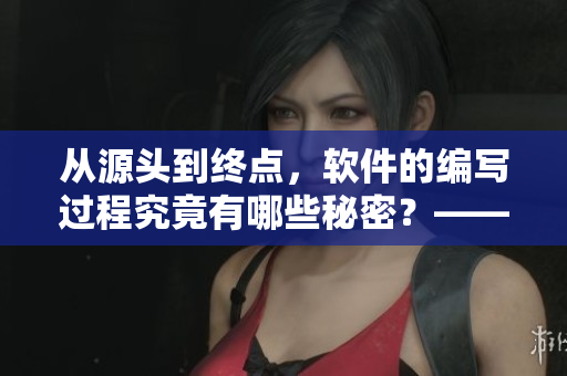 從源頭到終點(diǎn)，軟件的編寫(xiě)過(guò)程究竟有哪些秘密？——揭秘軟件開(kāi)發(fā)過(guò)程