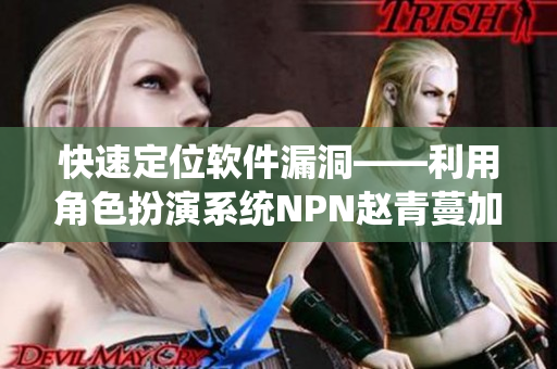 快速定位軟件漏洞——利用角色扮演系統(tǒng)NPN趙青蔓加強(qiáng)軟件安全性