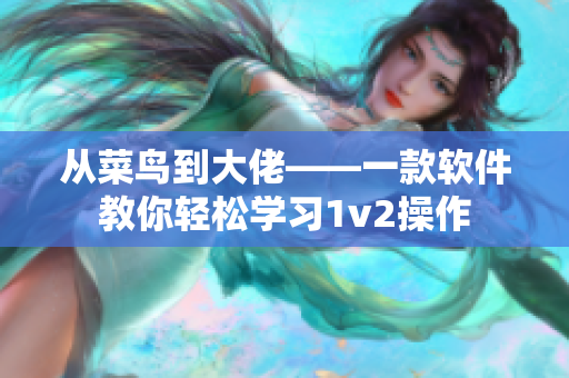 從菜鳥(niǎo)到大佬——一款軟件教你輕松學(xué)習(xí)1v2操作