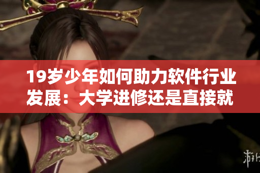 19歲少年如何助力軟件行業(yè)發(fā)展：大學進修還是直接就業(yè)？
