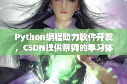 Python編程助力軟件開(kāi)發(fā)，CSDN提供帶狗的學(xué)習(xí)體驗(yàn)