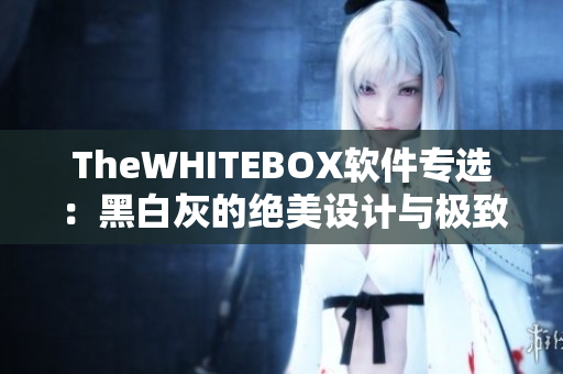 TheWHITEBOX軟件專選：黑白灰的絕美設(shè)計與極致性能