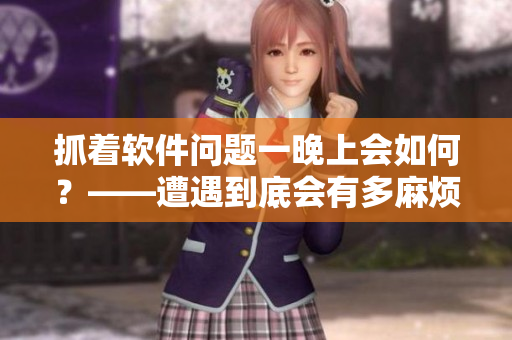 抓著軟件問(wèn)題一晚上會(huì)如何？——遭遇到底會(huì)有多麻煩？
