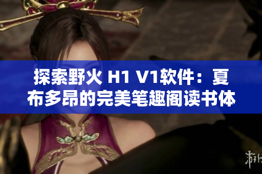 探索野火 H1 V1軟件：夏布多昂的完美筆趣閣讀書體驗