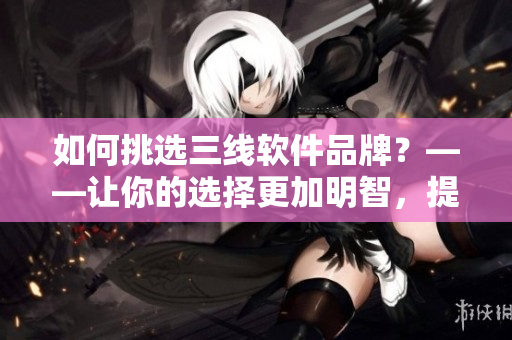 如何挑選三線軟件品牌？——讓你的選擇更加明智，提高軟件使用體驗(yàn)！