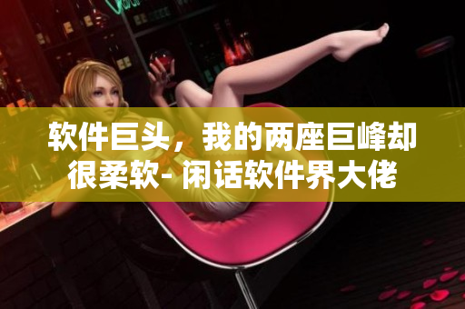 軟件巨頭，我的兩座巨峰卻很柔軟- 閑話軟件界大佬