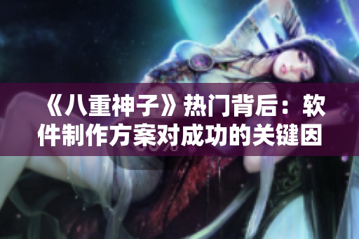 《八重神子》熱門背后：軟件制作方案對成功的關(guān)鍵因素影響分析