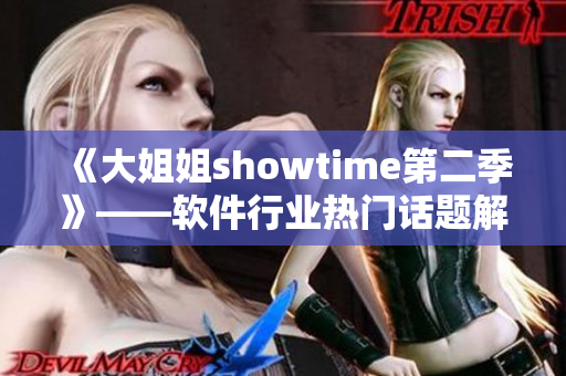 《大姐姐showtime第二季》——軟件行業(yè)熱門話題解析！