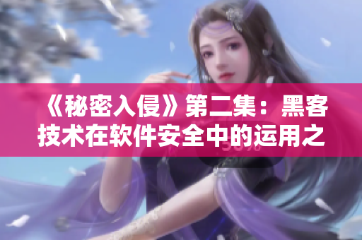 《秘密入侵》第二集：黑客技術(shù)在軟件安全中的運(yùn)用之探究