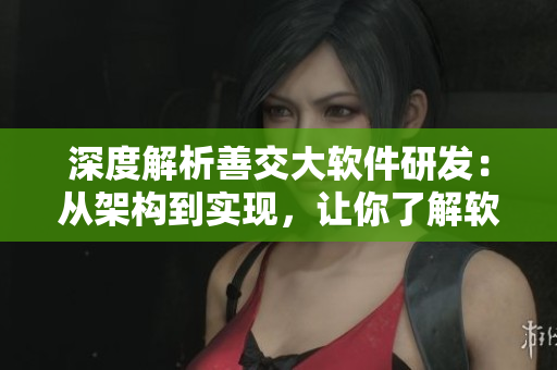 深度解析善交大軟件研發(fā)：從架構到實現(xiàn)，讓你了解軟件開發(fā)的全過程