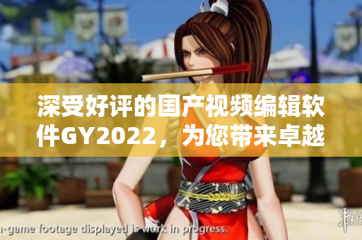 深受好評(píng)的國(guó)產(chǎn)視頻編輯軟件GY2022，為您帶來(lái)卓越的創(chuàng)作體驗(yàn)