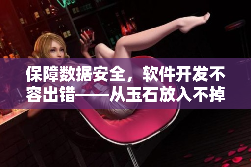 保障數據安全，軟件開發(fā)不容出錯——從玉石放入不掉出來理念談起