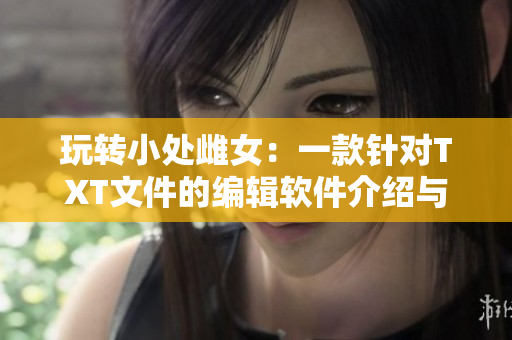 玩轉(zhuǎn)小處雌女：一款針對(duì)TXT文件的編輯軟件介紹與使用攻略