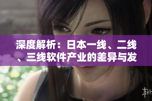 深度解析：日本一線、二線、三線軟件產(chǎn)業(yè)的差異與發(fā)展前景！