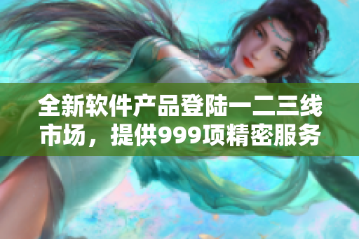 全新軟件產(chǎn)品登陸一二三線市場，提供999項精密服務(wù)