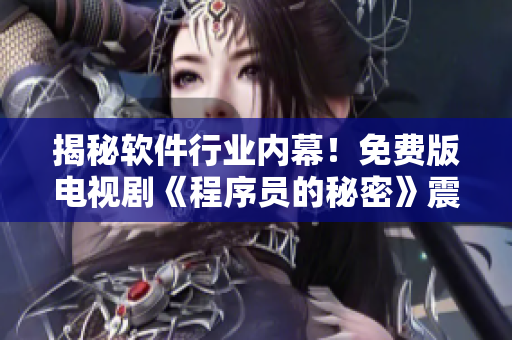 揭秘軟件行業(yè)內(nèi)幕！免費(fèi)版電視劇《程序員的秘密》震撼上線
