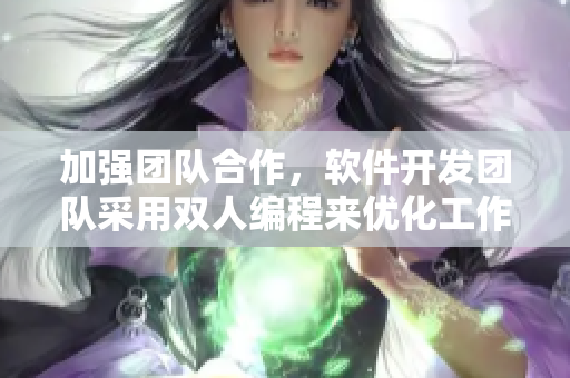 加強(qiáng)團(tuán)隊(duì)合作，軟件開發(fā)團(tuán)隊(duì)采用雙人編程來優(yōu)化工作效率