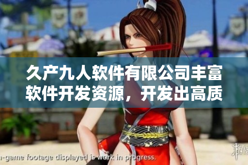 久產(chǎn)九人軟件有限公司豐富軟件開發(fā)資源，開發(fā)出高質(zhì)量軟件