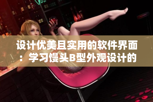 設(shè)計(jì)優(yōu)美且實(shí)用的軟件界面：學(xué)習(xí)饅頭B型外觀設(shè)計(jì)的靈感
