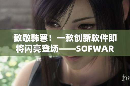 致敬韓寒！一款創(chuàng)新軟件即將閃亮登場——SOFWARE99，彰顯個(gè)人風(fēng)采！