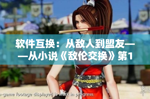 軟件互換：從敵人到盟友——從小說《敵倫交換》第11部分得到的啟發(fā)