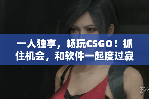 一人獨享，暢玩CSGO！抓住機會，和軟件一起度過寂寞的時光