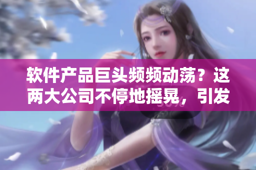 軟件產(chǎn)品巨頭頻頻動(dòng)蕩？這兩大公司不停地?fù)u晃，引發(fā)人們熱議！