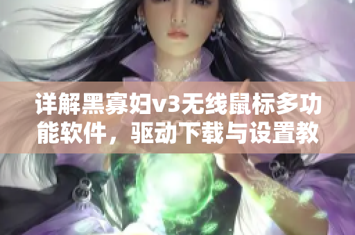 詳解黑寡婦v3無線鼠標(biāo)多功能軟件，驅(qū)動(dòng)下載與設(shè)置教程全解析