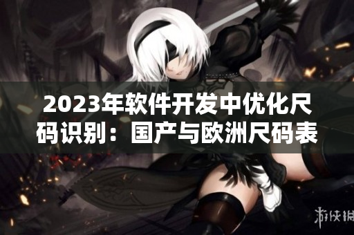 2023年軟件開發(fā)中優(yōu)化尺碼識別：國產與歐洲尺碼表的兼容性研究
