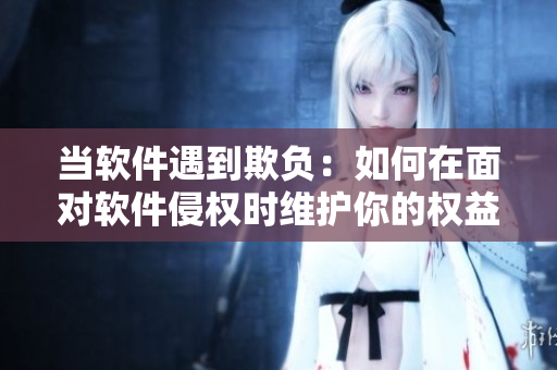 當軟件遇到欺負：如何在面對軟件侵權(quán)時維護你的權(quán)益？