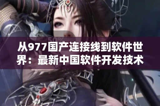 從977國產(chǎn)連接線到軟件世界：最新中國軟件開發(fā)技術(shù)報道