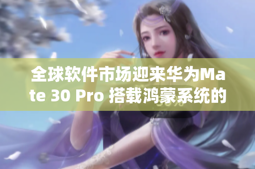 全球軟件市場(chǎng)迎來華為Mate 30 Pro 搭載鴻蒙系統(tǒng)的潛力挑戰(zhàn)