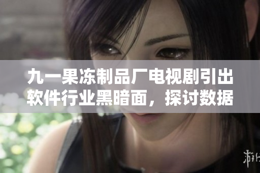 九一果凍制品廠電視劇引出軟件行業(yè)黑暗面，探討數(shù)據(jù)安全與監(jiān)管之爭(zhēng)