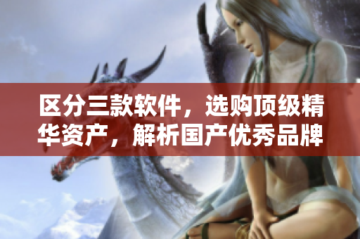 區(qū)分三款軟件，選購(gòu)頂級(jí)精華資產(chǎn)，解析國(guó)產(chǎn)優(yōu)秀品牌