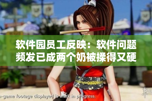 軟件園員工反映：軟件問題頻發(fā)已成兩個(gè)奶被揉得又硬又翹怎么辦？