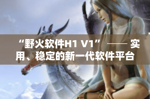 “野火軟件H1 V1” ── 實用、穩(wěn)定的新一代軟件平臺，值得期待