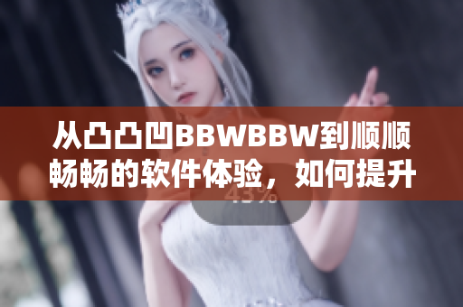 從凸凸凹BBWBBW到順順暢暢的軟件體驗，如何提升用戶滿意度？