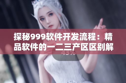 探秘999軟件開發(fā)流程：精品軟件的一二三產區(qū)區(qū)別解析