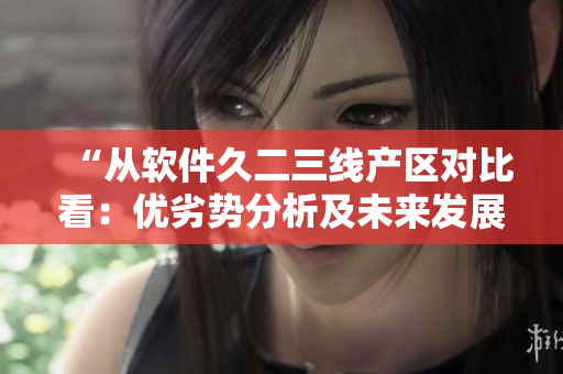 “從軟件久二三線產(chǎn)區(qū)對比看：優(yōu)劣勢分析及未來發(fā)展趨勢”