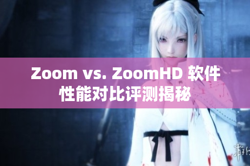 Zoom vs. ZoomHD 軟件性能對比評測揭秘