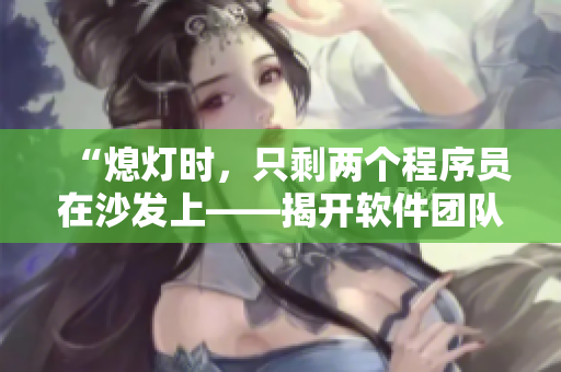 “熄燈時(shí)，只剩兩個(gè)程序員在沙發(fā)上——揭開軟件團(tuán)隊(duì)磨合之路”