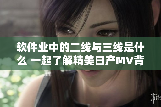 軟件業(yè)中的二線與三線是什么 一起了解精美日產(chǎn)MV背后的技術(shù)與策略