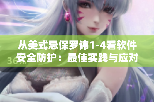 從美式忌保羅諱1-4看軟件安全防護：最佳實踐與應(yīng)對策略