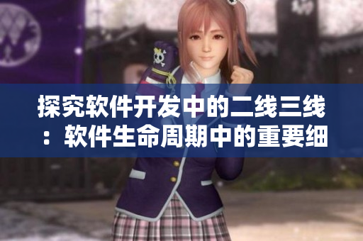 探究軟件開發(fā)中的二線三線：軟件生命周期中的重要細(xì)節(jié)