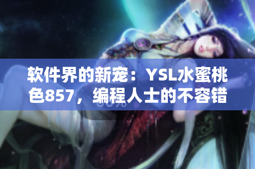 軟件界的新寵：YSL水蜜桃色857，編程人士的不容錯(cuò)過選擇！