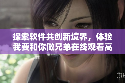 探索軟件共創(chuàng)新境界，體驗我要和你做兄弟在線觀看高清