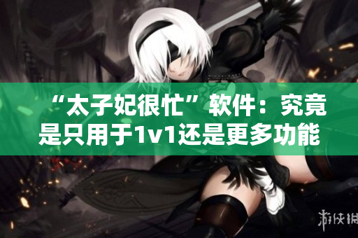 “太子妃很忙”軟件：究竟是只用于1v1還是更多功能？”