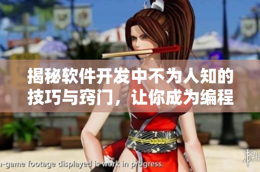 揭秘軟件開(kāi)發(fā)中不為人知的技巧與竅門(mén)，讓你成為編程高手