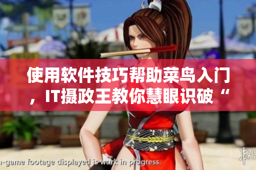 使用軟件技巧幫助菜鳥入門，IT攝政王教你慧眼識破“偽裝”